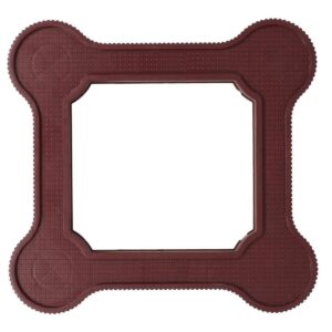 Heavy Duty Universal Refrigerator Stand Double Door/Single Door Stand/Washing Machine Stand Maroon Colour (58 x 60 cm)