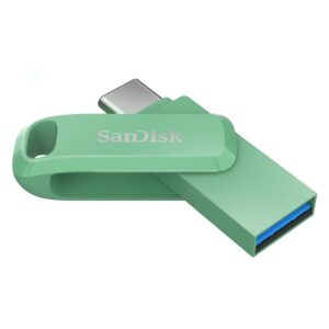 SanDisk Ultra Dual Drive Go Type-C 128GB, OTG, Usb3.2 Gen 1, Upto 400MB/S, Pendrive, Absinthe Green, 5Y Warranty (SDDDC3-128G-I46GPD)