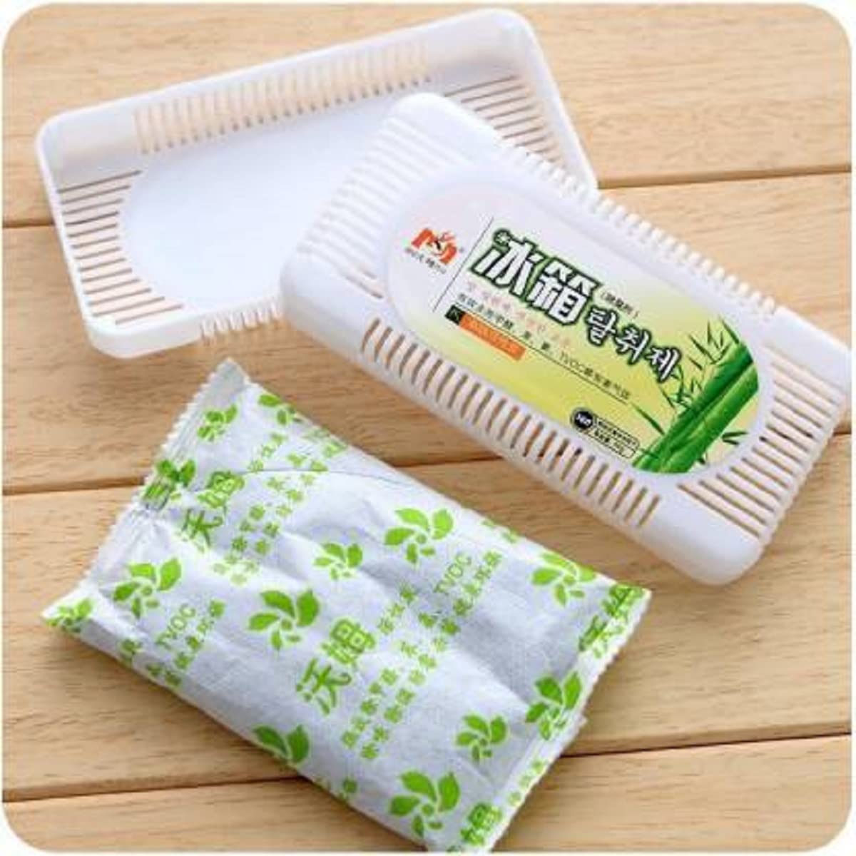 4 Pcs Fridge Freshener Air Odor Absorbed and Air Purifier Effective Refrigerator and Closet Deodorizer Effective | Prevents Mold and Bacteria 4 Pcs Fridge Freshener Air Odor Absorbed and Air Purifier Effective Refrigerator and Closet Deodorizer Effective | Prevents Mold and Bacteria