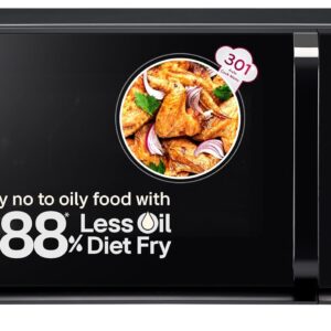LG 32 L Convection Microwave Oven (MC3286BLT, Black, Auto Cook Menu, Diet Fry and with Stainless Steel Cavity)