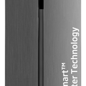 Voltas Beko, A Tata Product 563 L Side by Side Frost Free Refrigerator with ProSmart Inverter Compressor (RSB585/FPV300RXID, INOX steel, Active Fresh Blue Light)