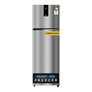 Whirlpool 235 L 2 Star Frost Free inverter Double Door Refrigerator (NEO DF278 PRM RADIANT STEEL(2S)-TL)