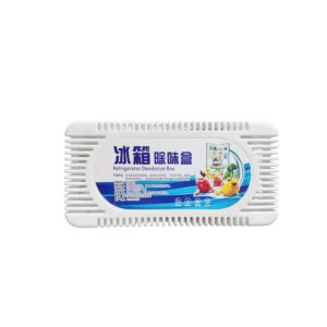 Refrigerator Deodorizer, Fridge and Freezer Odor Eliminator, Natural Smell Remover and Moisture Absorber for Wardrobe, Activated Charcoal, Closet, Car, Litter Box, and Basement, Pack Of 1