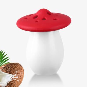 Mushroom Shaped Fridge Deodorizer Box, Activated Charcoal Odor Absorber, Moisture-Absorbing Freshener for Kitchen use Refrigerator Odor Eliminator