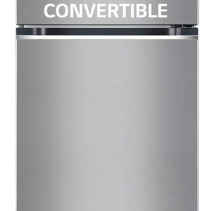 LG Smart Choice, 380 L, 3 Star, Frost-Free Smart Inverter Double Door Refrigerator (GL-S412SPZX, Shiny Steel, Convertible with Express Freeze)