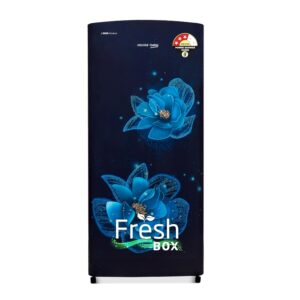 Voltas Beko, A Tata Product 183 L 3 Star Direct Cool Single Door Refrigerator (RDC215C/S0BFR0M0000GO, Fressia Blue, With Fresh Box Technology and Chiller Zone)