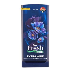 Voltas Beko, A Tata Product 228 L 5 Star Direct Cool Single Door Refrigerator (RDC260A/W0BBRTM0B00GO, Bonita Blue, With Fresh Box Technology, Quick Frezze, Chiller Zone and Base Drawer)